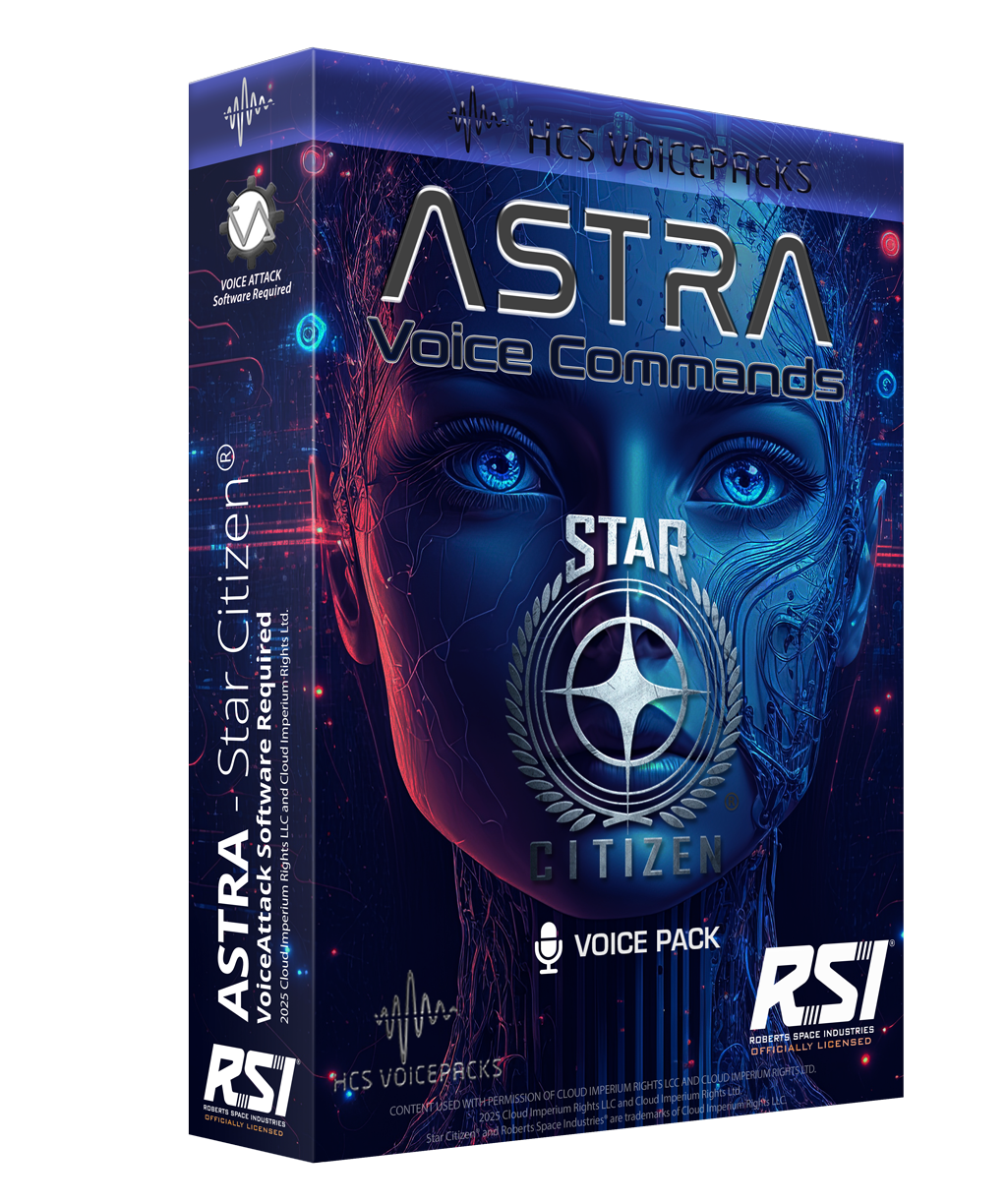 Star Citizen Voice Pack, Astra 2.0 Voice Pack, HCS Voice Packs