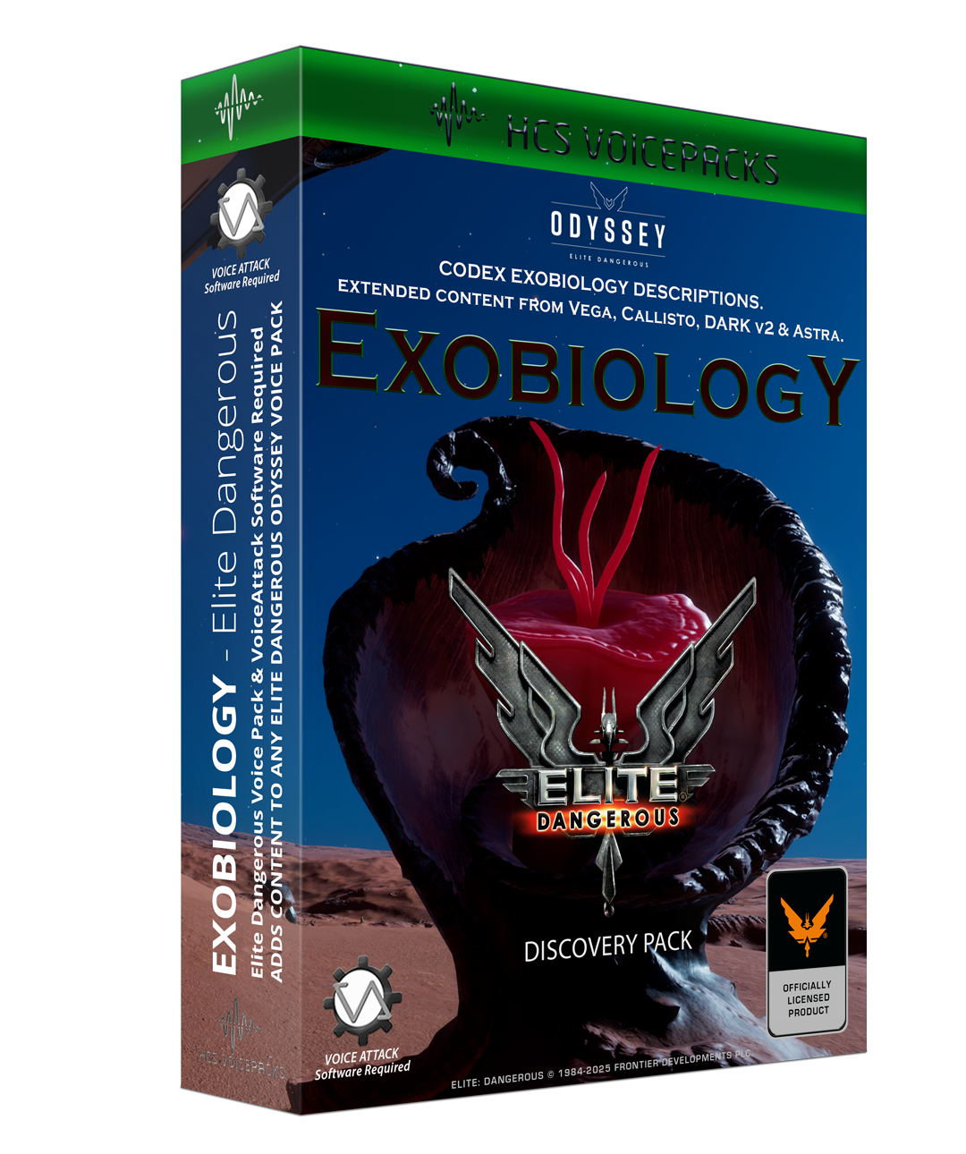 Elite Dangerous Odyssey Exobiology – HCS Voice Packs Ltd