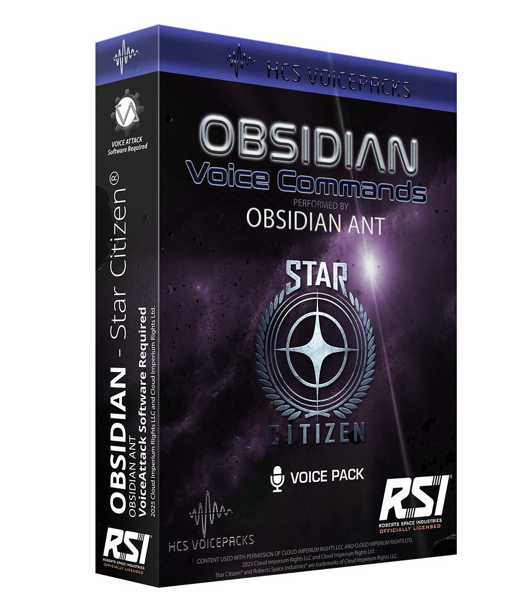 Obsidian - Star Citizen voice pack cover