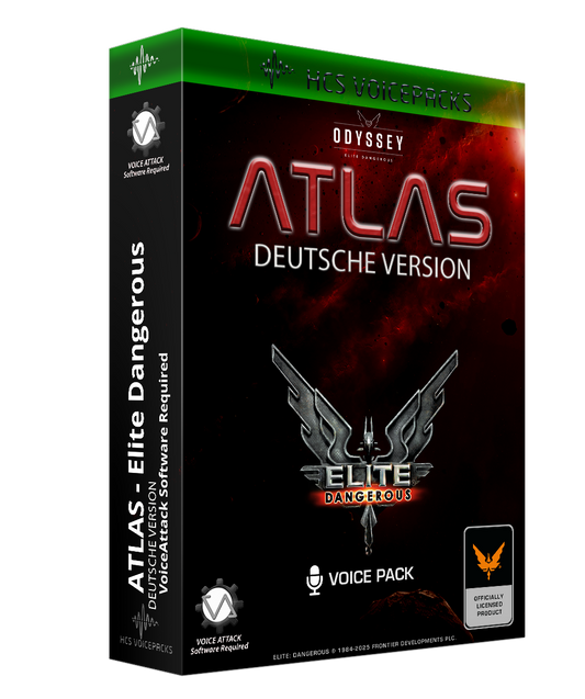 ATLAS Deutschland voice pack cover, Deutsche Version