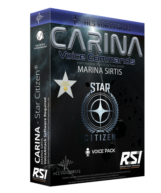 Carina - Star Citizen voice pack cover