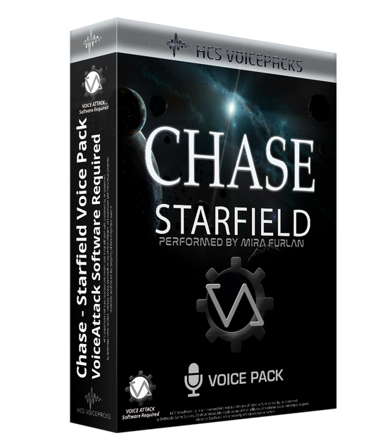 Chase Starfield voice pack cover, performed by Mira Furlan