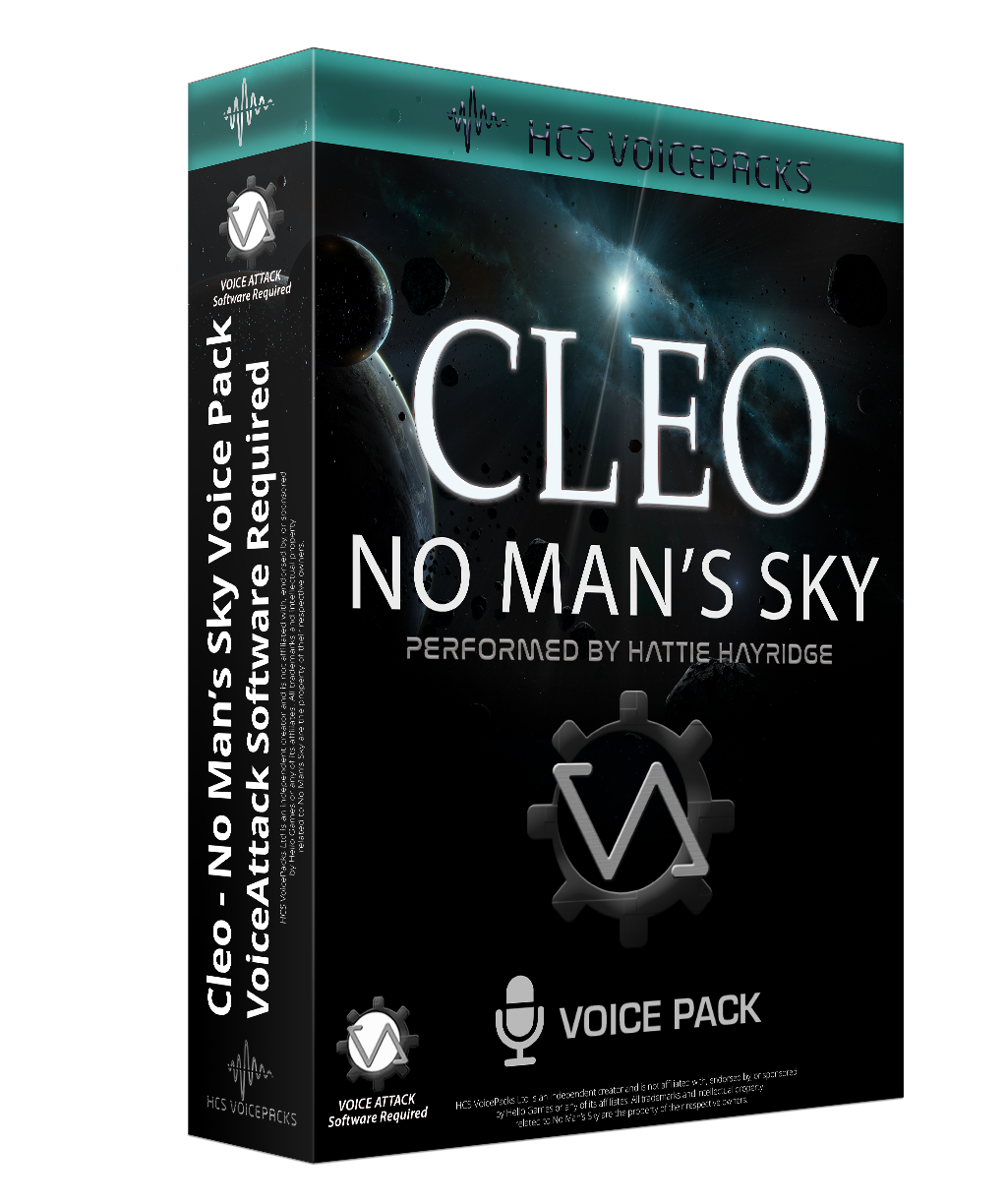 Cleo No Man's Sky voice pack cover, performed by Hattie Hayridge