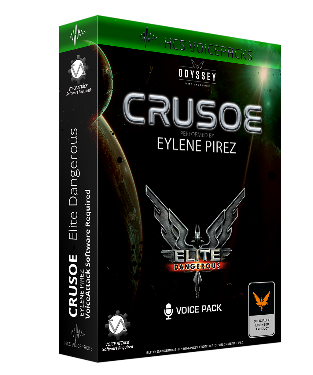 Crusoe - Elite Dangerous voice pack cover