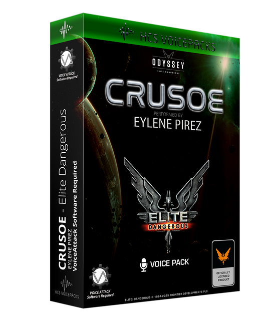 Crusoe - Elite Dangerous voice pack cover