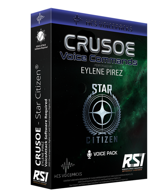 Crusoe - Star Citizen voice pack cover