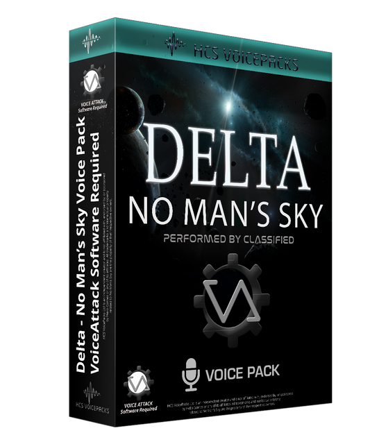 Delta No Man's Sky voice pack cover, performed by CLASSIFIED