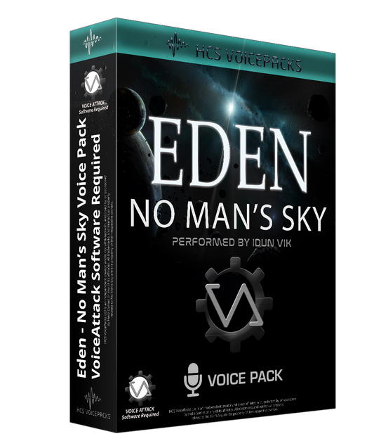 Eden No Man's Sky voice pack cover, performed by Idun Vik