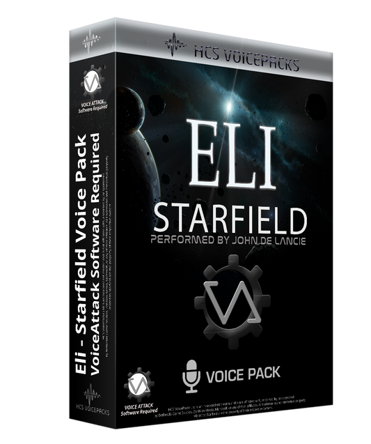 Eli Starfield voice pack cover, performed by John de Lancie