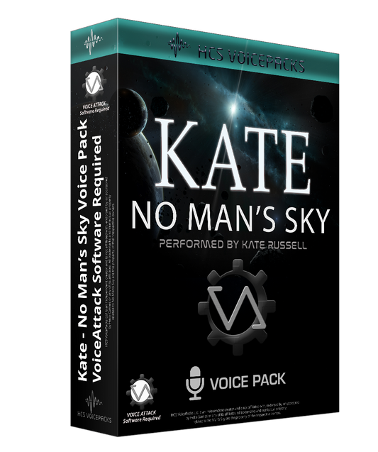 Kate No Man's Sky voice pack cover, performed by Kate Russell