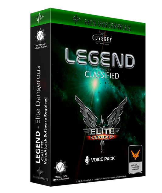 Legend - Elite Dangerous voice pack cover