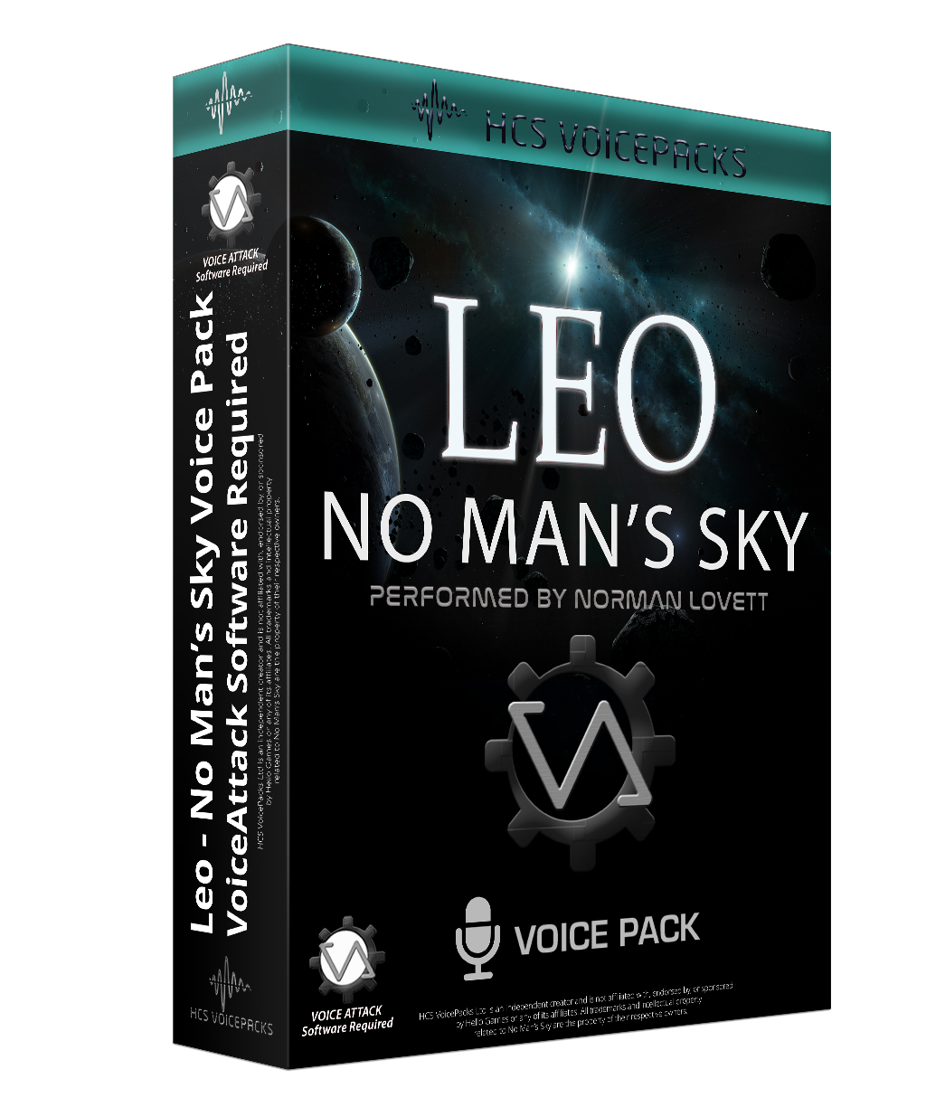 Leo No Man's Sky voice pack cover, performed by Norman Lovett