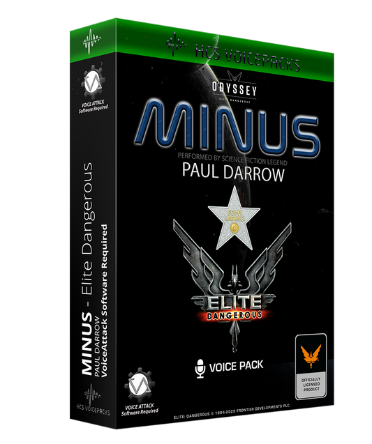 MinuS - Elite Dangerous voice pack cover