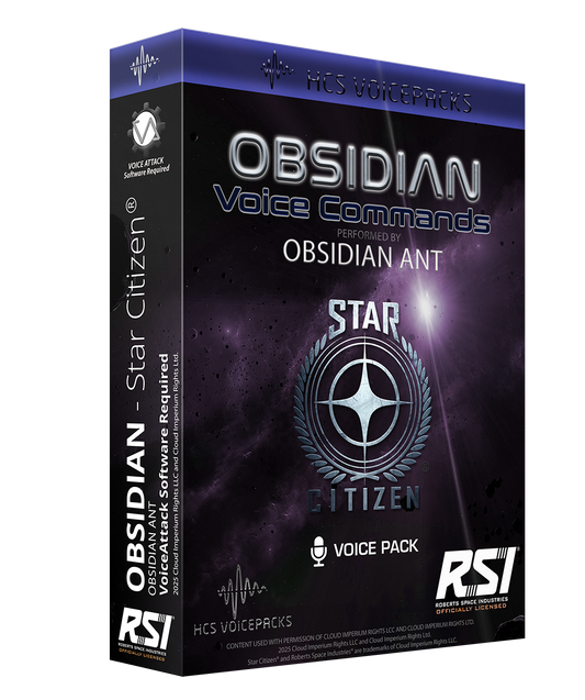 Obsidian - Star Citizen voice pack cover