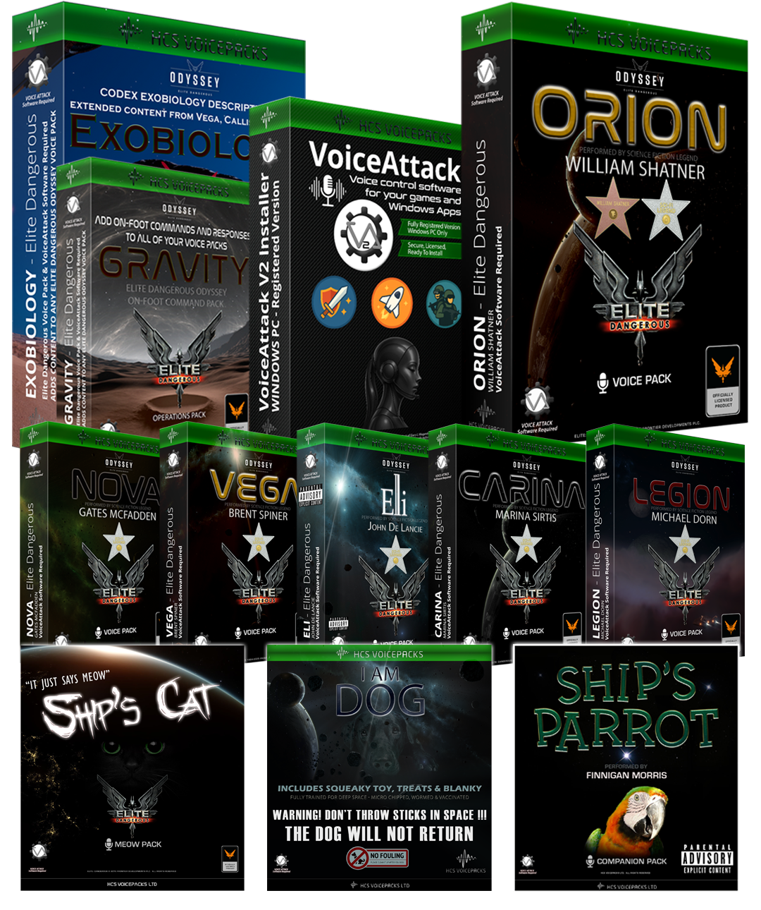 Sci-Fi Legends Command Crew Premium