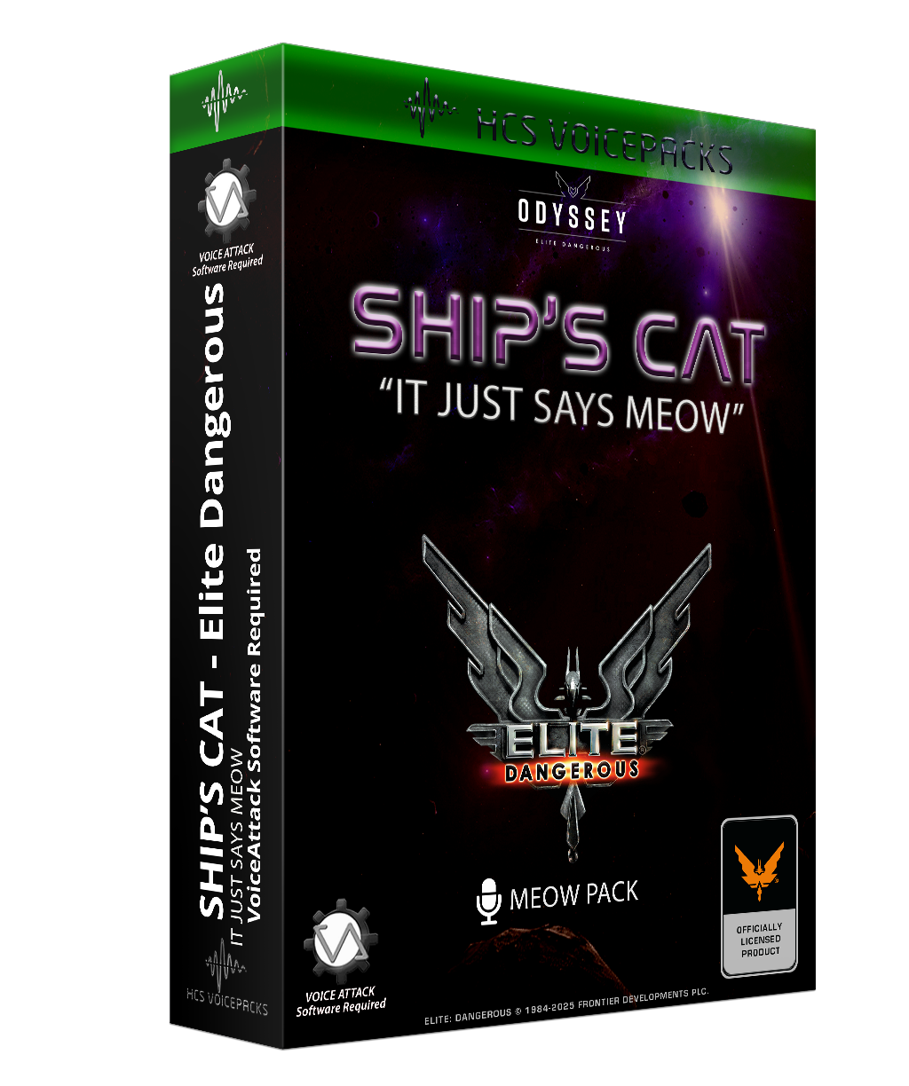 Ship's Cat meow pack cover