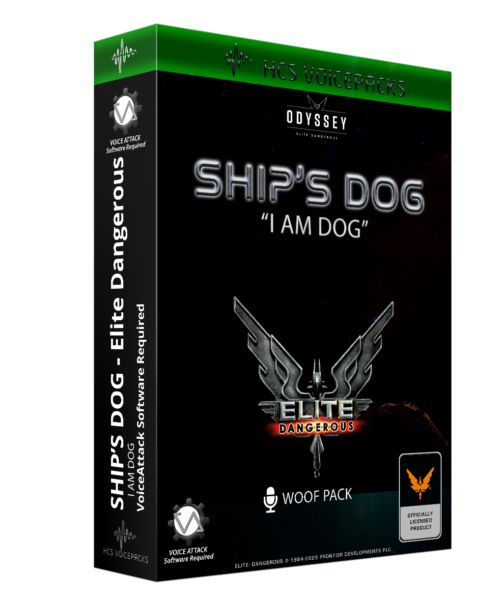 Ship's Dog woof pack cover