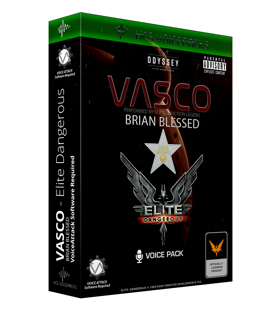 Vasco - Elite Dangerous voice pack cover