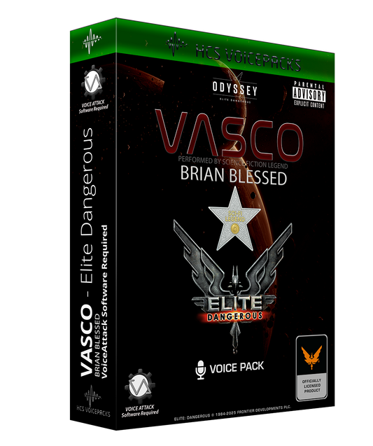 Vasco - Elite Dangerous voice pack cover
