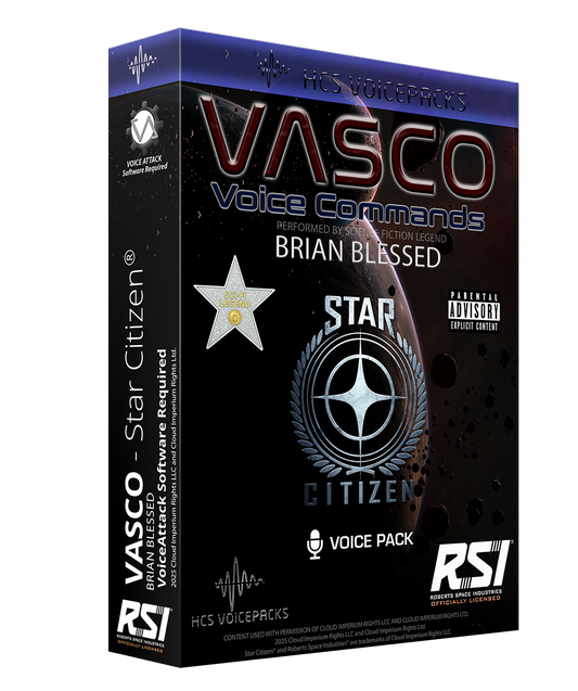 Vasco - Star Citizen voice pack cover