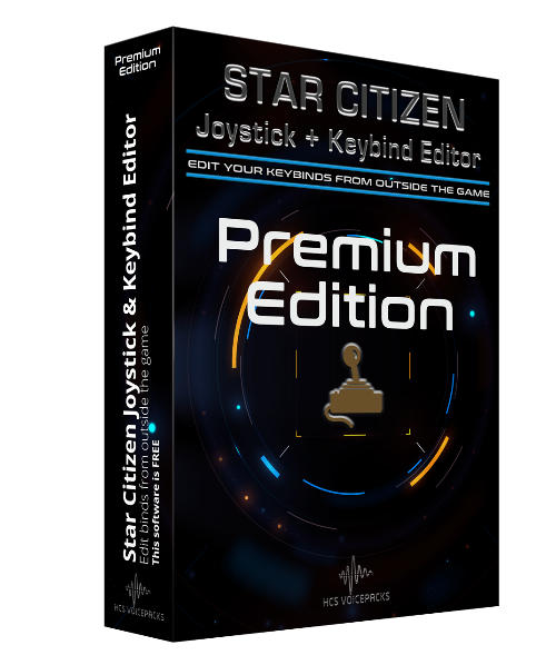 Star Citizen - Keybind Editor Premium + Joystick &amp; Controller 