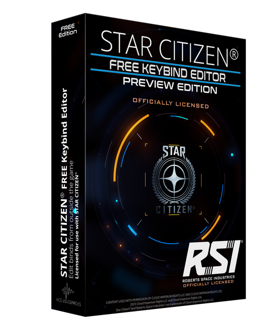 Star Citizen - FREE HCS Keybind Editor