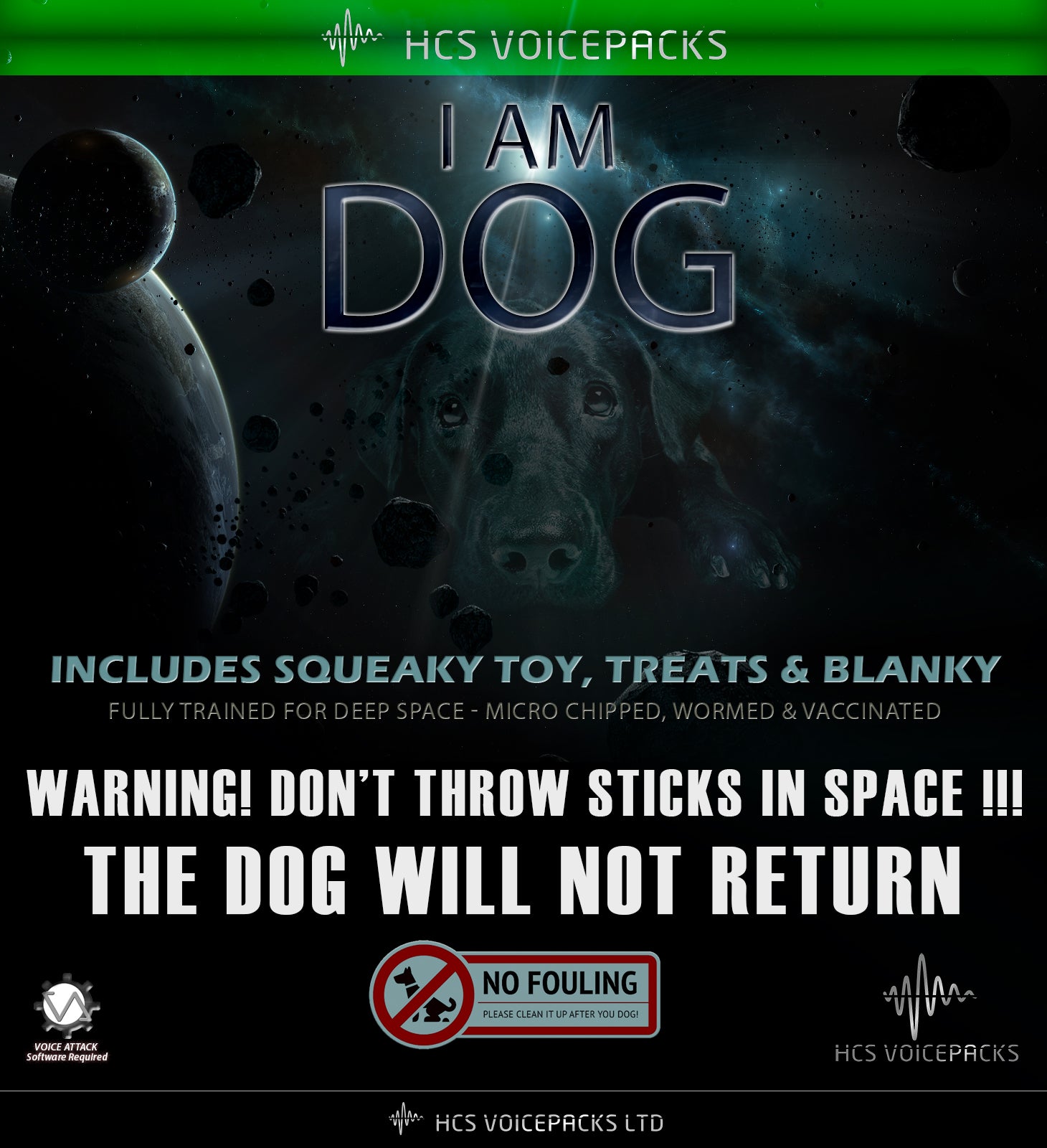 The Ship's Dog – HCS Voice Packs Ltd